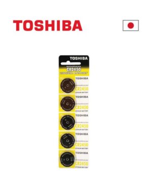 סוללות כפתור CR2450 מארז 5 יחידות