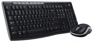 סט מקלדת ועכבר אלחוטי LOGITECH MK270