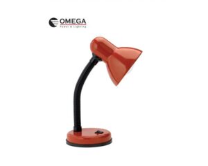 מנורת שולחן צבע אדום