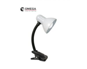 מנורת שולחן קליפס צבע לבן