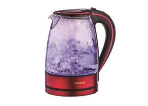 קומקום נשלף זכוכית גולדליין אדום דגם ATL742