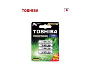 רביעיית סוללות נטענות טושיבה AAA