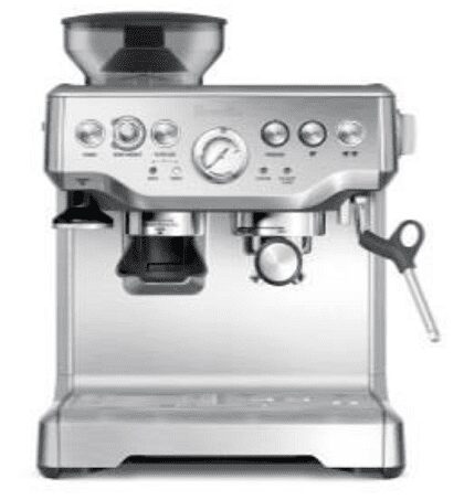 מכונת אספרסו ומטחנת פולי קפה BREVILLE דגם BES870