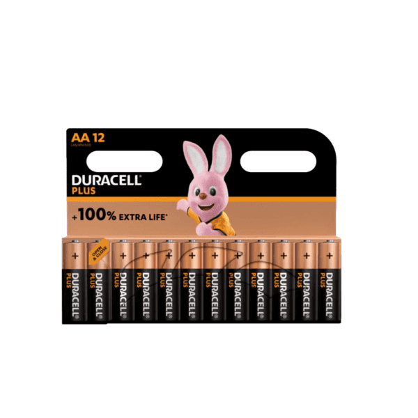 סוללות דורסל DURACELL מארז 12 יחידות AA