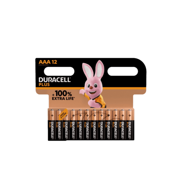סוללות דורסל DURACELL מארז 12 יחידות AAA