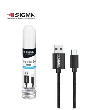 כבל TYPE C איכותי במארז מבחנה