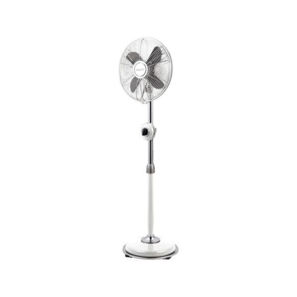 מאוורר עמוד 12" כרומקס CH8040W רטרו מתכתי