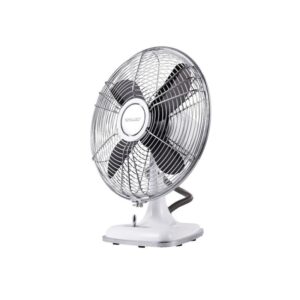 מאוורר רטרו 12'' כרומקס CH8030W מתכתי לבן