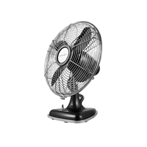 מאוורר רטרו 12'' כרומקס CH8030B מתכתי שחור