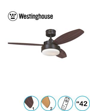 מאוורר תקרה WETINGHOUSE  גודל 42" דגם ALLOY