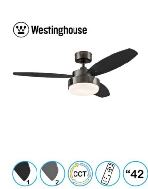 מאוורר תקרה WETINGHOUSE  גודל 42" דגם ALLOY CCT