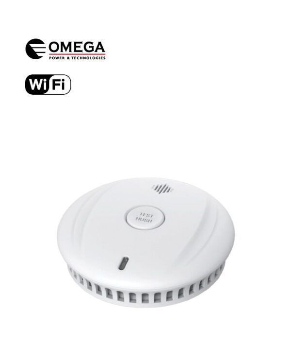 גלאי עשן WIFI אומגה - שליטה מלאה מהנייד