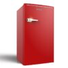 מקרר משרדי BC140R גולדליין רטרו צבע אדום