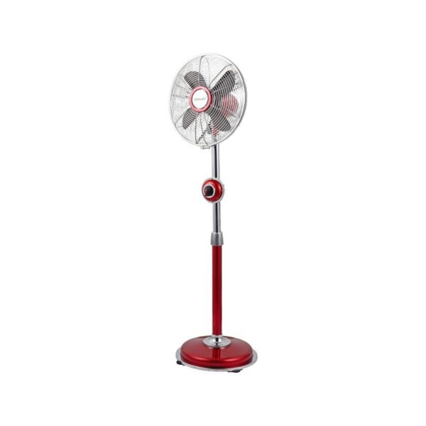 מאוורר עמוד 12" כרומקס CH8040R רטרו מתכתי אדום