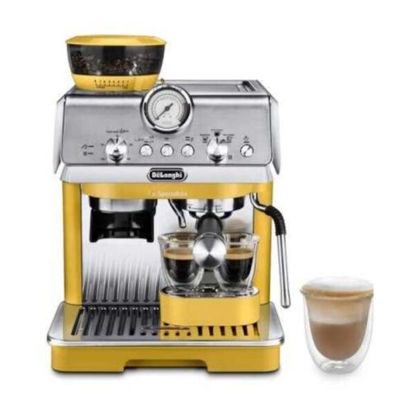 מכונת קפה ידנית DELONGHI צהוב דגם EC9155 YE