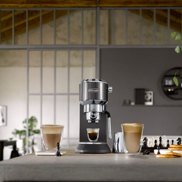 ⁦מכונת קפה ידנית דלונגי DELONGHI דגם EC885.GY⁩ – תמונה ⁦2⁩