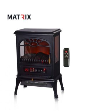 קמין חשמלי BLAZE 1800W MATRIX כולל שלט