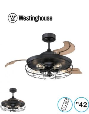 מאוורר תקרה WESTINGHOUSE דאנלין 42" Dunlin וינטג'