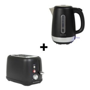 סט הכולל באנדל של קומקום חשמלי + מצנם 2 פרוסות מורפי ריצ'רדס בצבע שחור