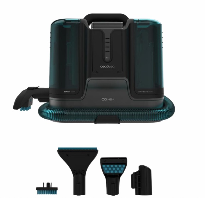 שואב שוטף CECOTEC לריפודים שטיחים וחלונות אלחוטי CONGA