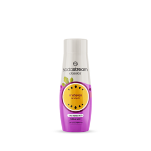 סירופ להכנת משקאות סודהסטרים פסיפלורה ללא תוספת סוכר